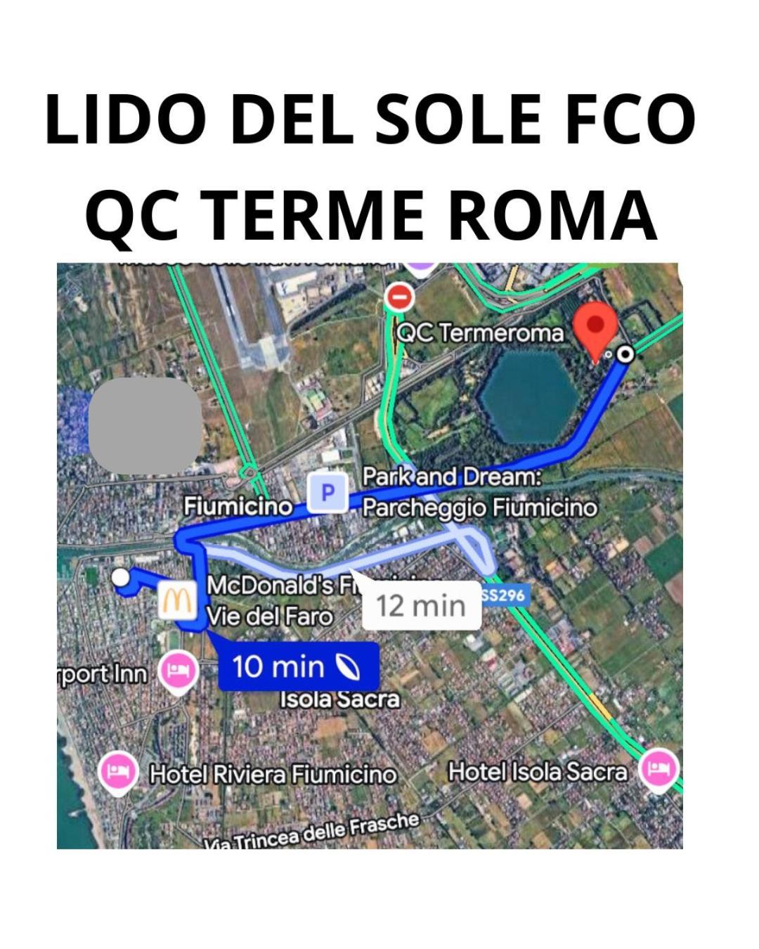 Apartamento Lido Del Sole Fco Fiumicino Exterior foto