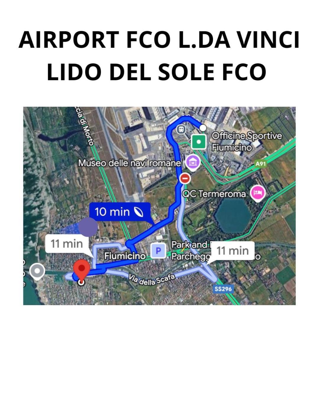 Apartamento Lido Del Sole Fco Fiumicino Exterior foto